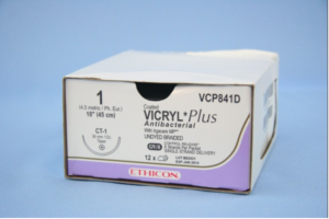 Coated VICRYL® Plus Antibacterial (polyglactin 910) Suture