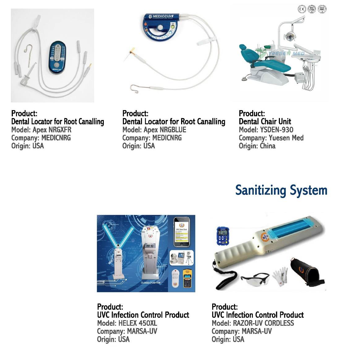 dental equipments
